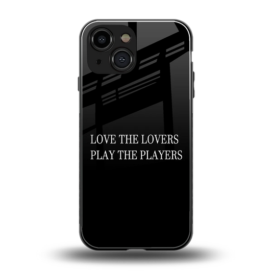 Playbook back phone cover | glass case for iphone 13 mini