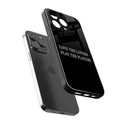 Playbook sleek iphone 15 pro cover with tempered glass back and TPU edges