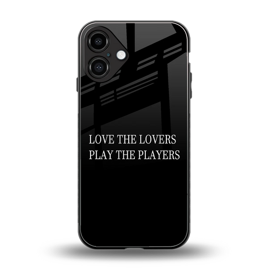 Playbook back phone cover | glass case for iphone 16 plus