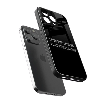 Playbook sleek iphone 16 pro max cover with tempered glass back and TPU edges