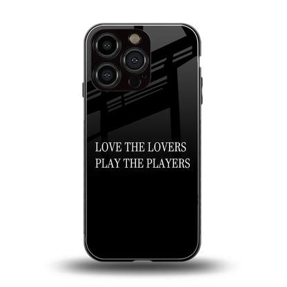 Playbook back phone cover | glass case for iphone 16 pro