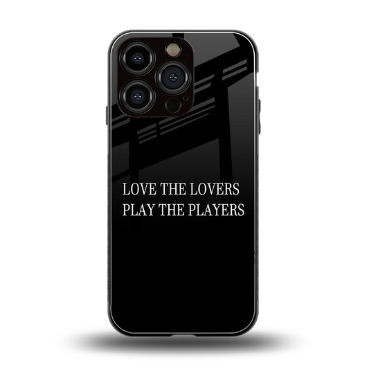 Playbook back phone cover | glass case for iphone 16 pro