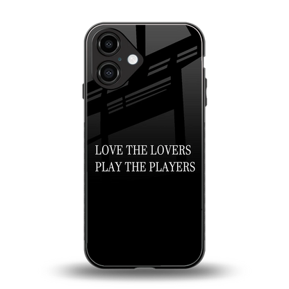 Playbook back phone cover | glass case for iphone 16