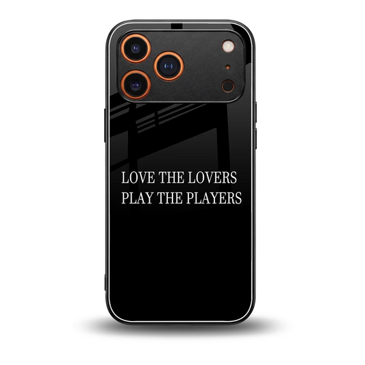 Playbook back phone cover | glass case for iphone 17 pro max