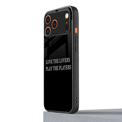Playbook iphone 17 pro max mobile cover | shockproof glass phone case