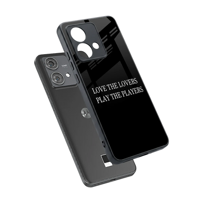 Playbook sleek motorola edge 40 neo 5g cover with tempered glass back and TPU edges