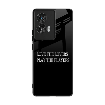 Playbook back phone cover | glass case for motorola edge 50 fusion
