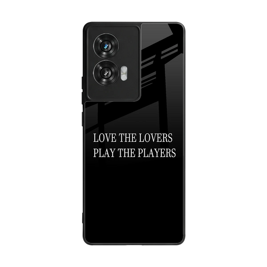 Playbook back phone cover | glass case for motorola edge 50 fusion