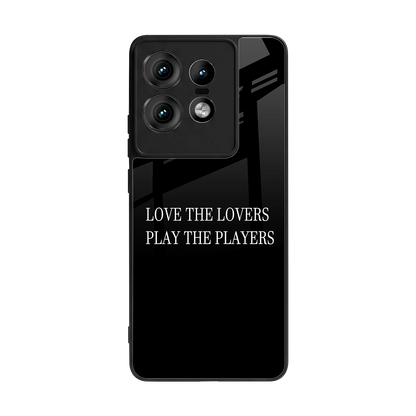 Playbook back phone cover | glass case for motorola edge 50 pro