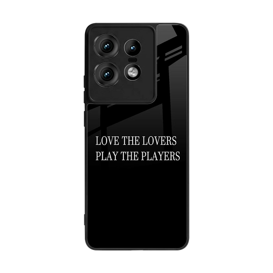 Playbook back phone cover | glass case for motorola edge 50 pro