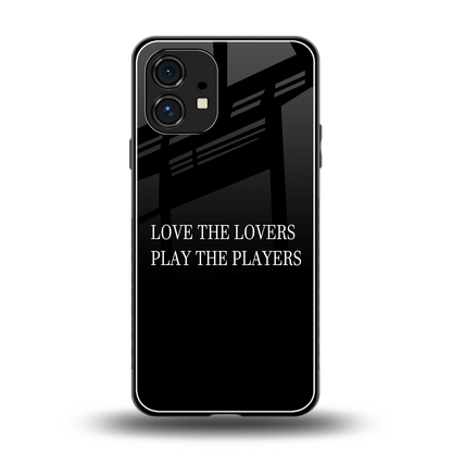 Playbook back phone cover | glass case for nothing phone 1