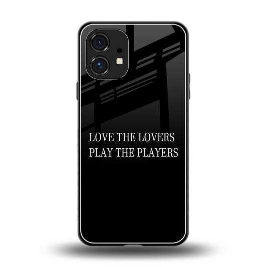 Playbook back phone cover | glass case for nothing phone 1