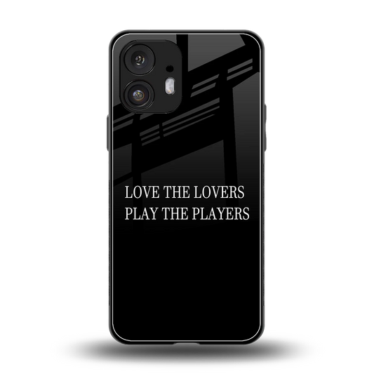 Playbook back phone cover | glass case for nothing phone 2