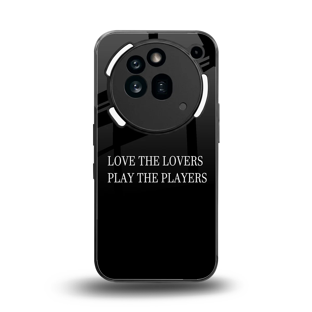 Playbook back phone cover | glass case for nothing phone 3a pro