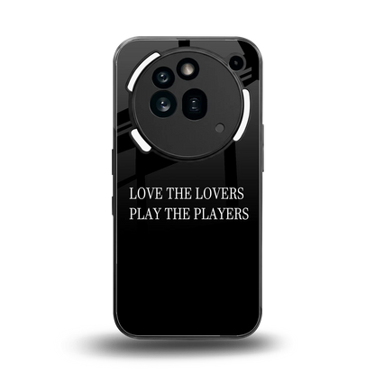 Playbook back phone cover | glass case for nothing phone 3a pro