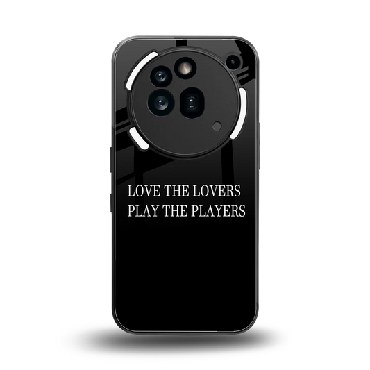 Playbook back phone cover | glass case for nothing phone 3a pro