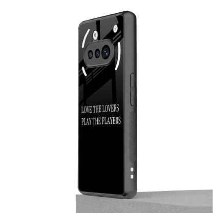 Playbook nothing phone 3a mobile cover | shockproof glass phone case