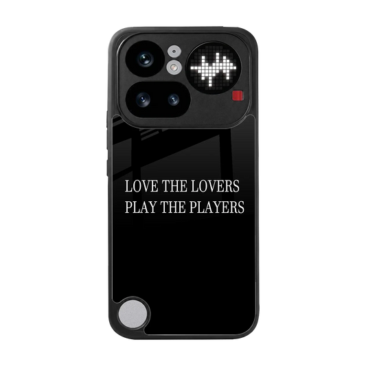 Playbook back phone cover | glass case for nothing phone 4a pro