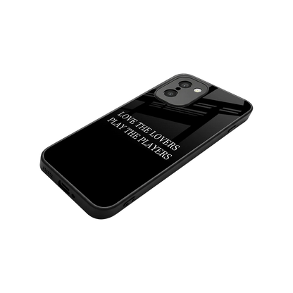 Playbook stylish phone case for oneplus 15r | glossy glass and slim fit