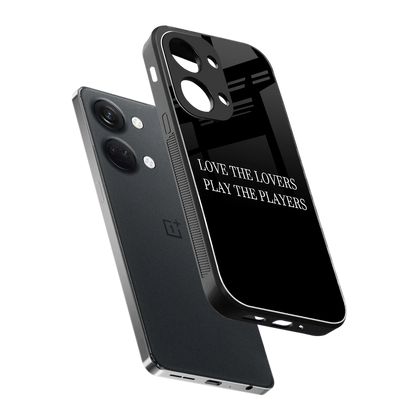 Playbook sleek oneplus nord 3 cover with tempered glass back and TPU edges