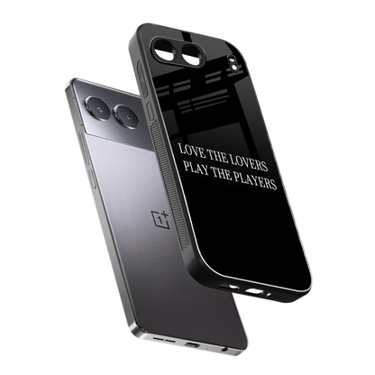 Playbook sleek oneplus nord 4 cover with tempered glass back and TPU edges