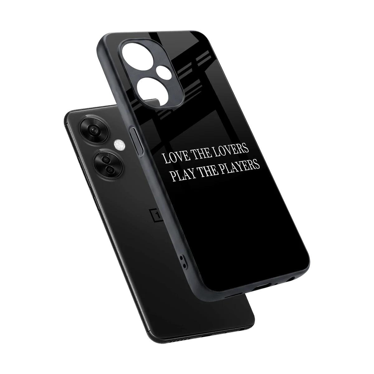 Playbook sleek oneplus nord ce 3 lite cover with tempered glass back and TPU edges
