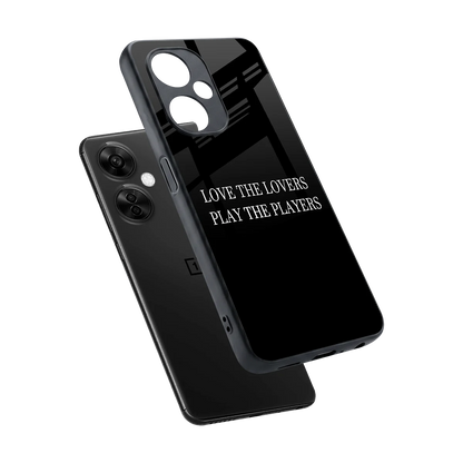 Playbook sleek oneplus nord ce 3 lite cover with tempered glass back and TPU edges
