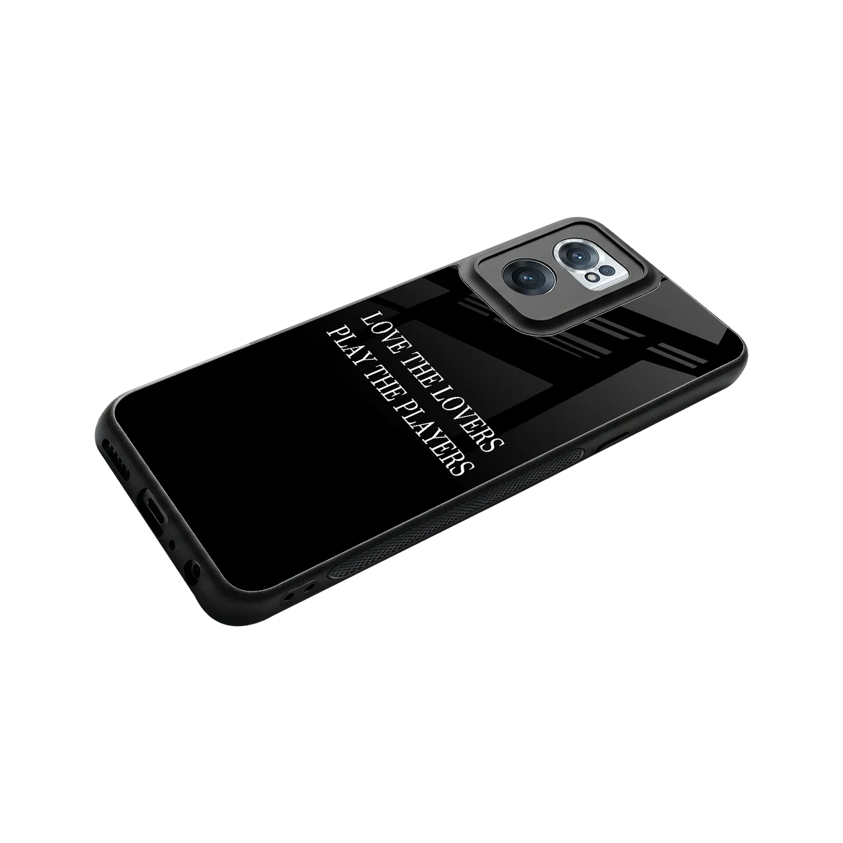 Playbook stylish phone case for oneplus nord ce 2 | glossy glass and slim fit