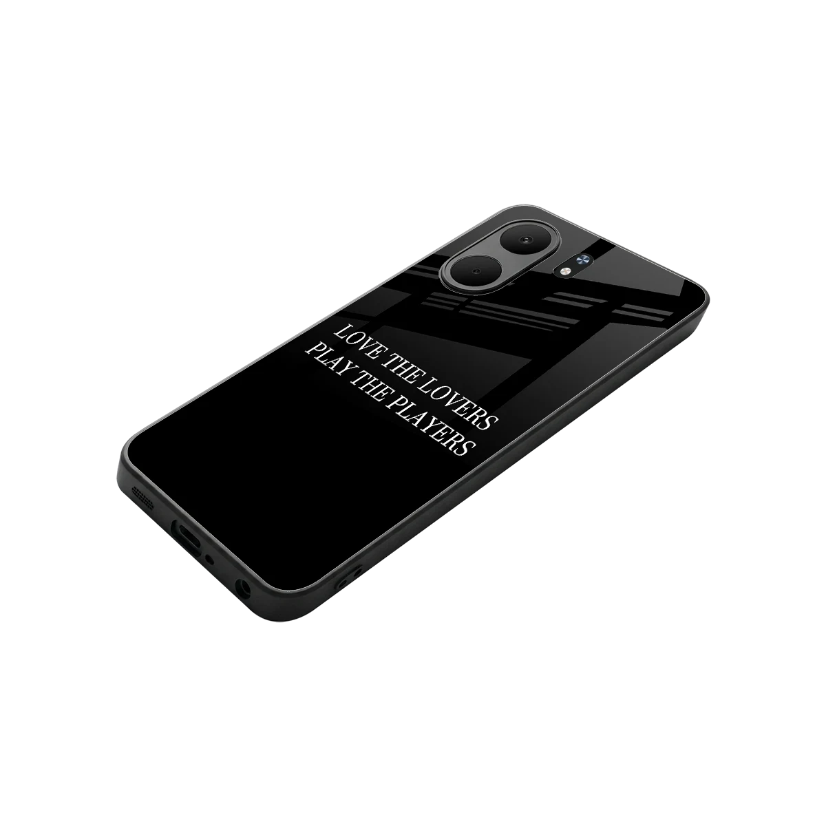 Playbook stylish phone case for oppo a5x 5g | glossy glass and slim fit