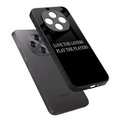 Playbook sleek oppo f31 pro 5g cover with tempered glass back and TPU edges