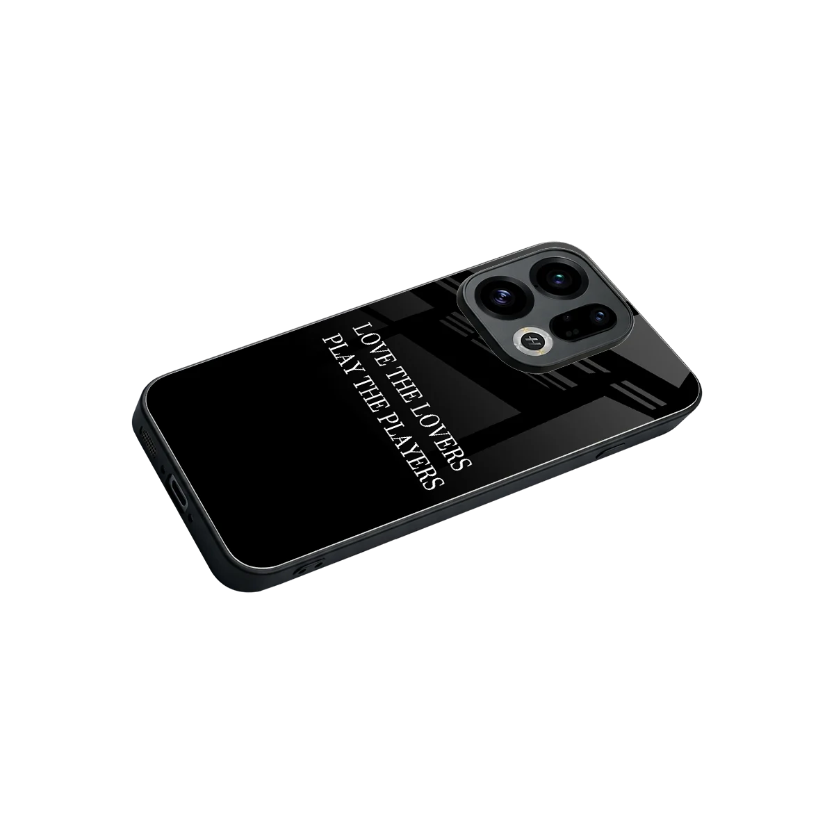 Playbook stylish phone case for oppo find x9 | glossy glass and slim fit