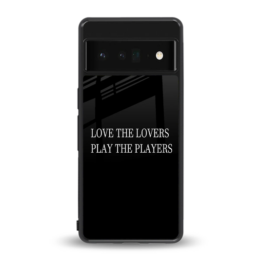 Playbook back phone cover | glass case for google pixel 6 pro