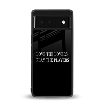 Playbook back phone cover | glass case for google pixel 6