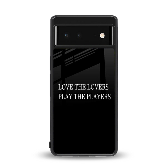 Playbook back phone cover | glass case for google pixel 6