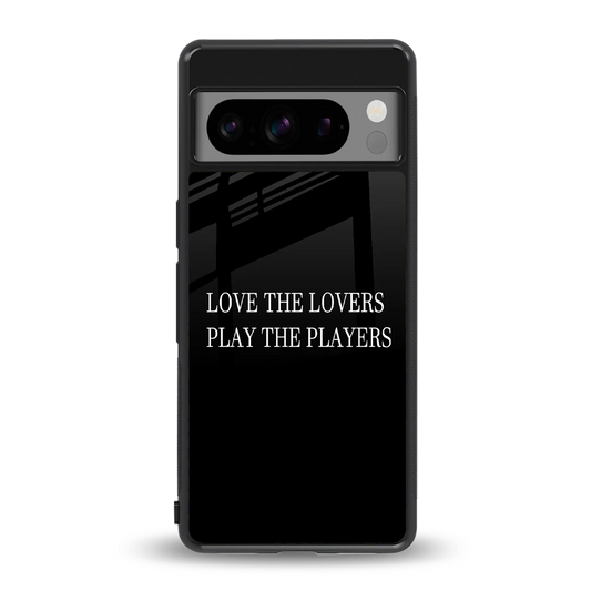 Playbook back phone cover | glass case for google pixel 8 pro
