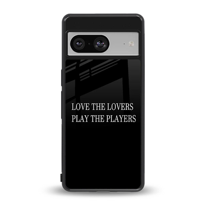 Playbook back phone cover | glass case for google pixel 8