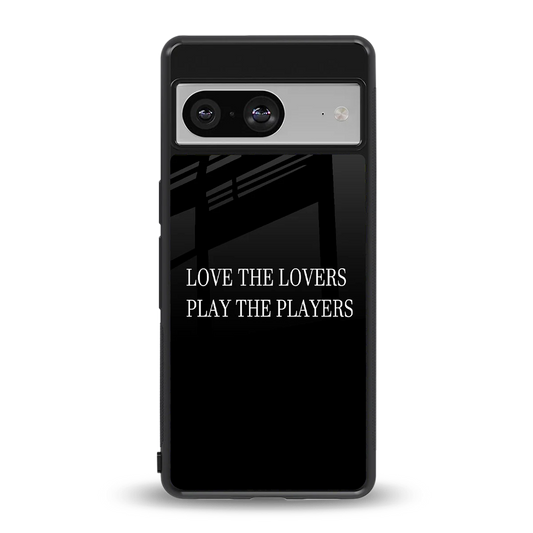 Playbook back phone cover | glass case for google pixel 8