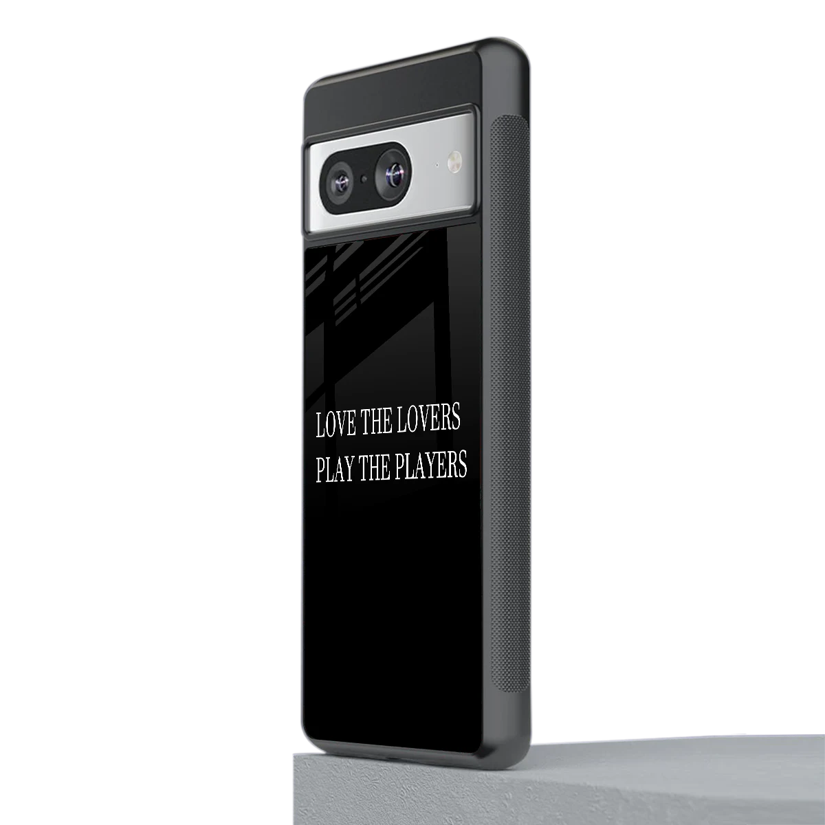 Playbook stylish phone case for google pixel 8 | glossy glass and slim fit