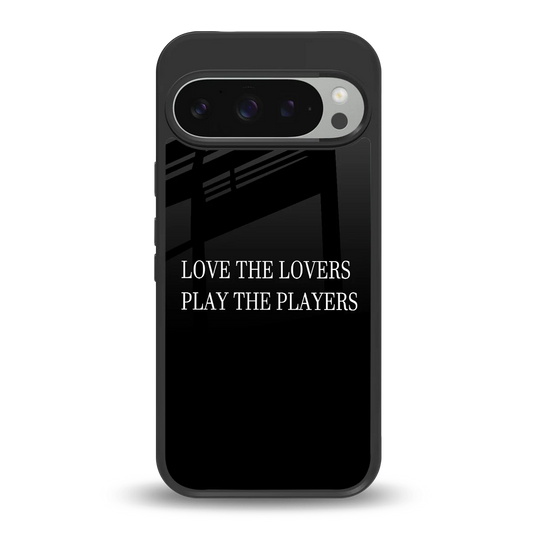 Playbook back phone cover | glass case for google pixel 9 pro