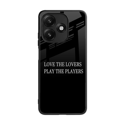Playbook back phone cover | glass case for redmi 12 5g