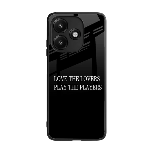 Playbook back phone cover | glass case for redmi 12 5g