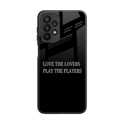 Playbook back phone cover | glass case for samsung galaxy a23