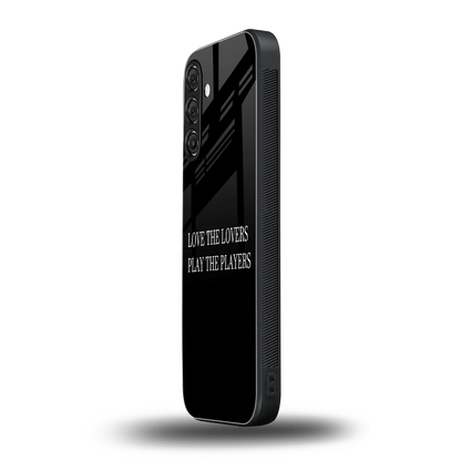 Playbook samsung galaxy m35 5g mobile cover | shockproof glass phone case