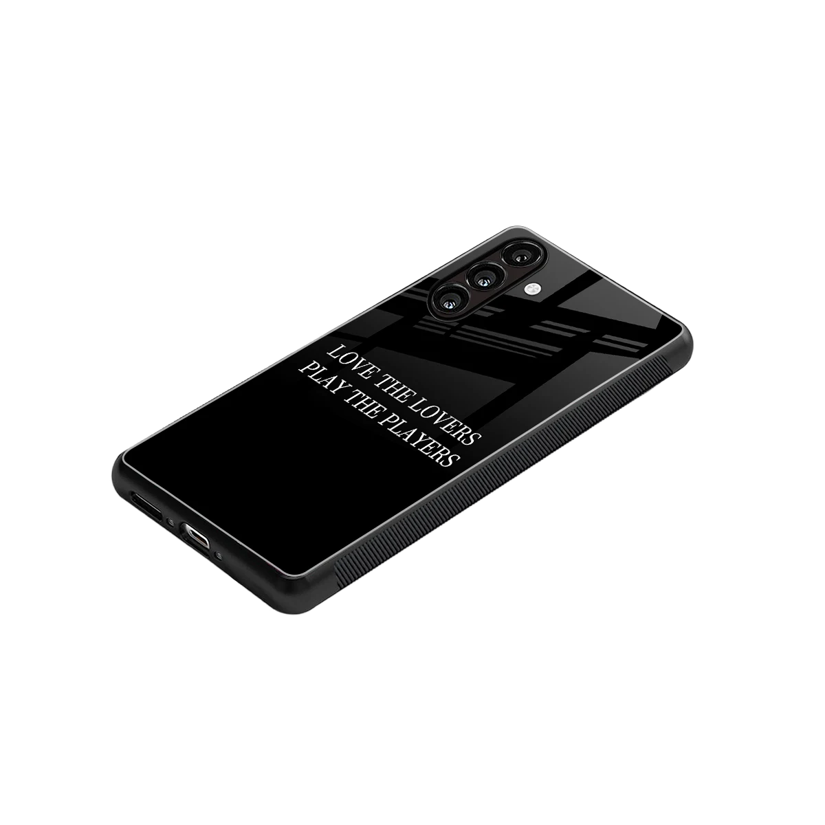 Playbook stylish phone case for samsung galaxy a56 5g | glossy glass and slim fit