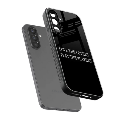 Playbook sleek samsung galaxy a26 5g cover with tempered glass back and TPU edges