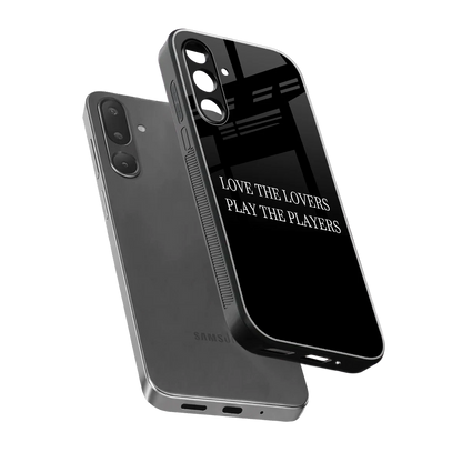 Playbook sleek samsung galaxy m36 5g cover with tempered glass back and TPU edges