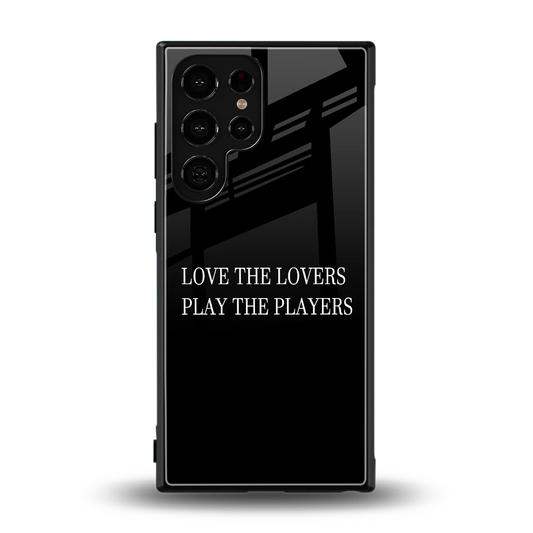 Playbook back phone cover | glass case for samsung galaxy s23 ultra