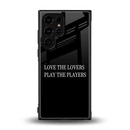 Playbook back phone cover | glass case for samsung galaxy s24 ultra