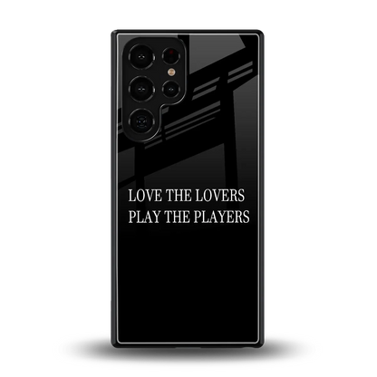 Playbook back phone cover | glass case for samsung galaxy s25 ultra