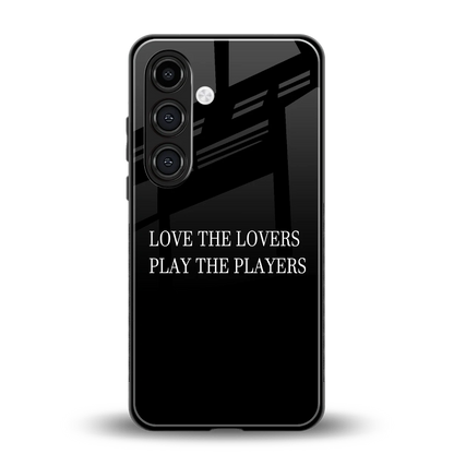 Playbook back phone cover | glass case for samsung galaxy s24 plus